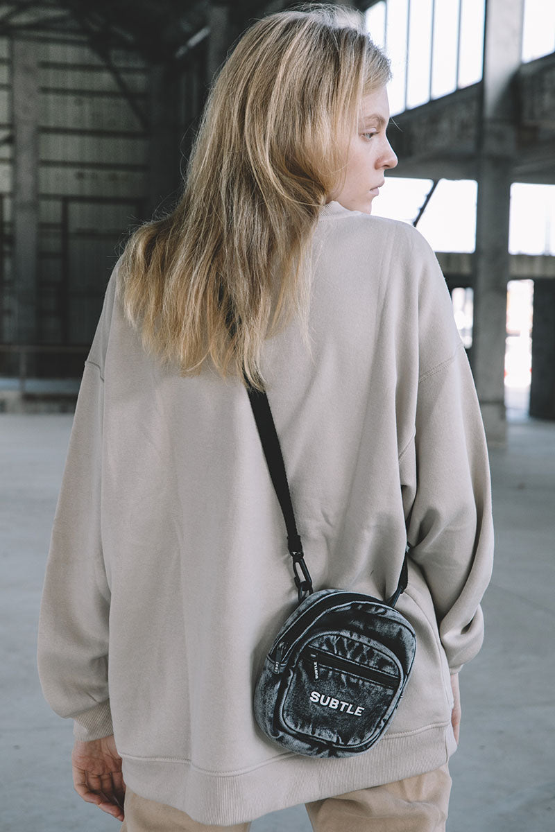Subtle RAWMAD(R) Denim Waist Bag