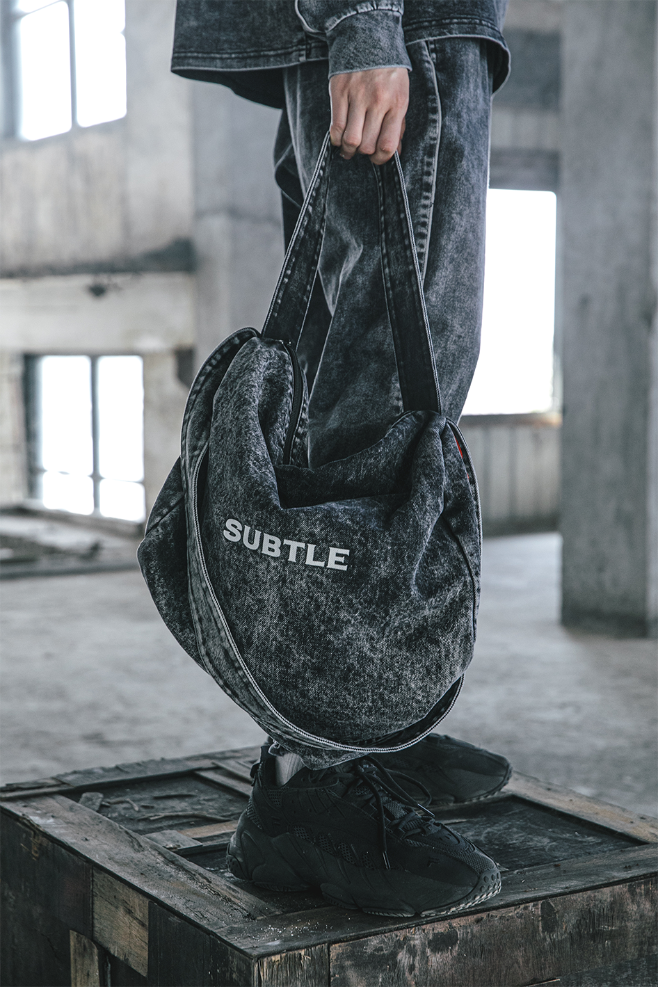 Subtle RAWMAD(E) Denim Traveller Bag
