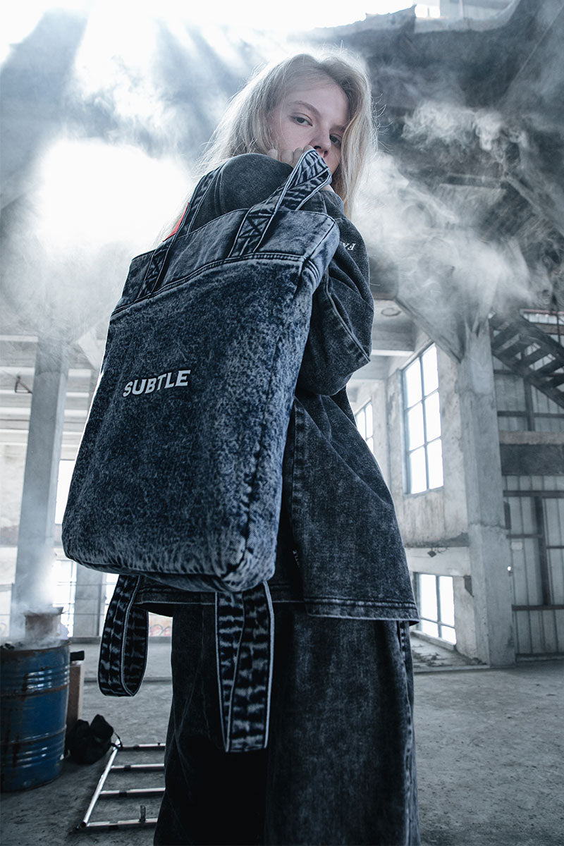 Subtle RAWMAD(U) Denim Tote Backpack