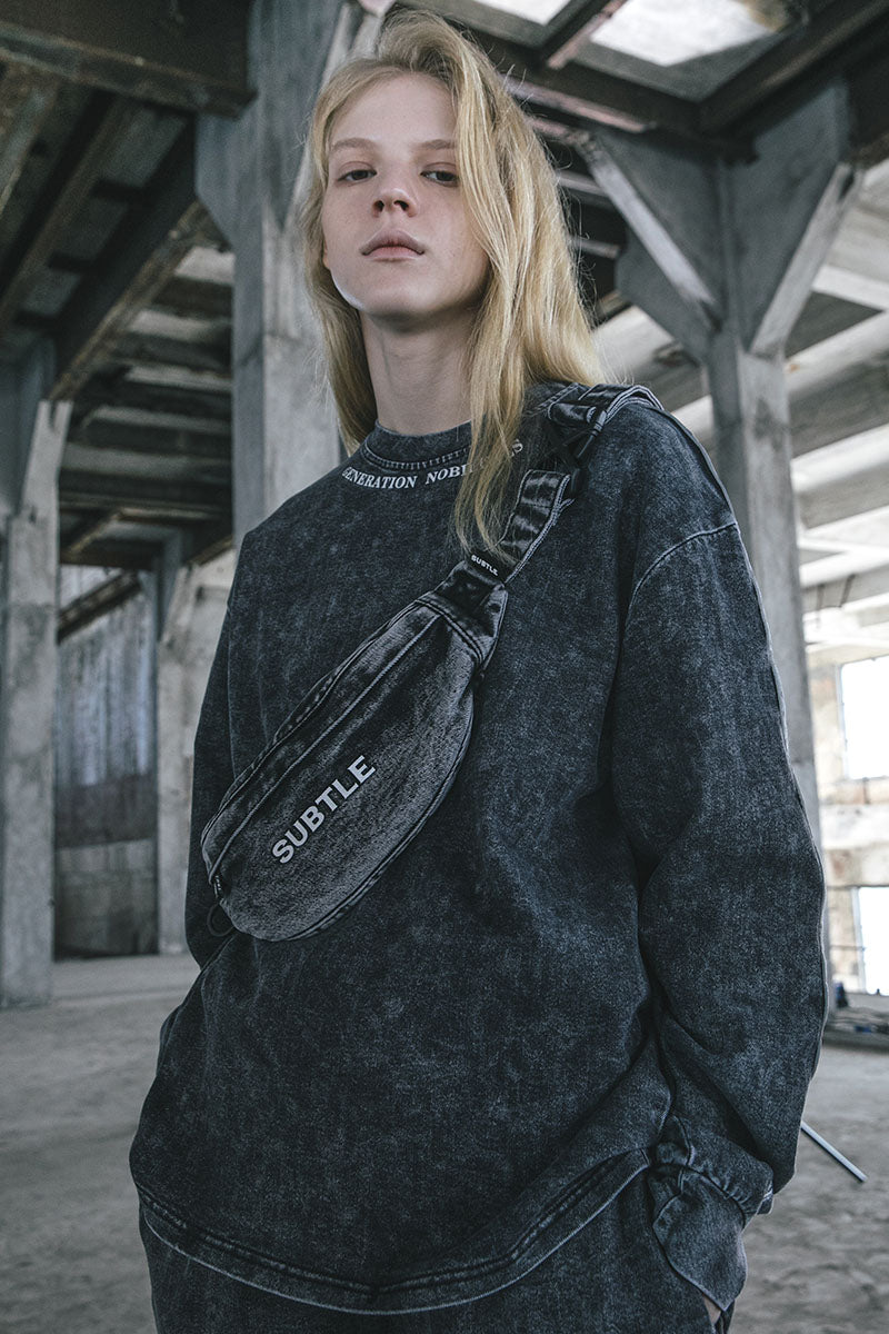 Subtle RAWMAD(F) Denim Side Bag