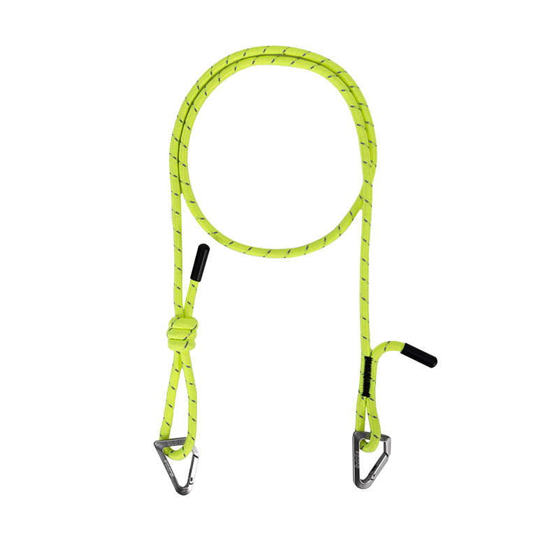 Subtle Outdoor Round Rope Shoulder Strap — Quick-Adjust Tri-Glide Buckle, Abrasion-Resistant & Tear-Proof | DIY Bag Upgrade in 3 Colors | Universal Fit for Crossbody & Small Bags CN:
