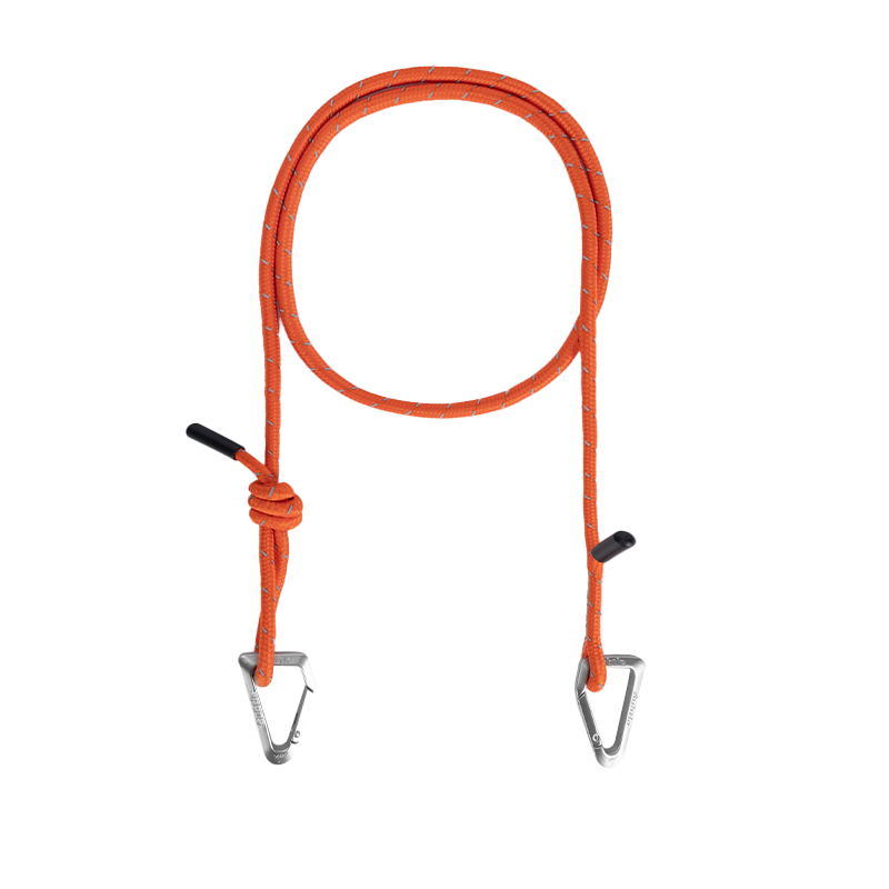 Subtle Outdoor Round Rope Shoulder Strap — Quick-Adjust Tri-Glide Buckle, Abrasion-Resistant & Tear-Proof | DIY Bag Upgrade in 3 Colors | Universal Fit for Crossbody & Small Bags CN: